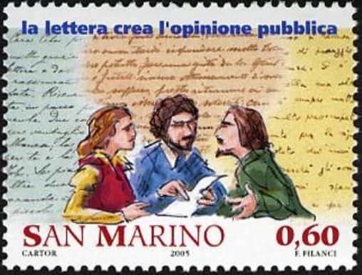 The letter creates public opinion
