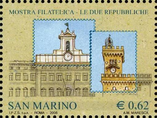 Philatelic Exhibition "The two republics"