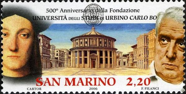 Duke Guidubaldo, Carlo Bo and University of Urbino
