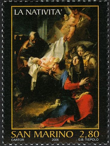 The Nativity by Tiepolo
