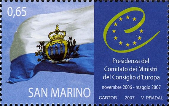 Flag of San Marino & the ECC Logo