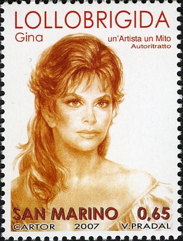 Self-portrait Gina Lollobrigida