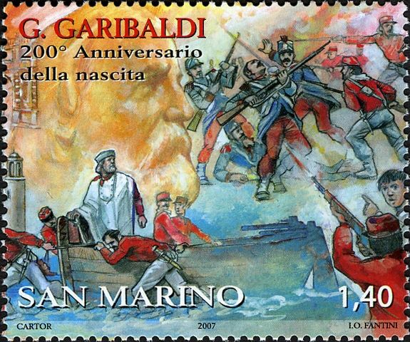 Garibaldi's debarking to Marsala