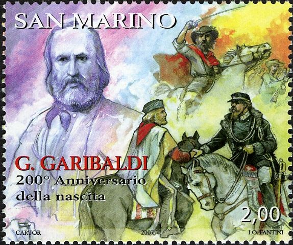 Meeting between Giuseppe Garibaldi and Vittorio Emanuele II
