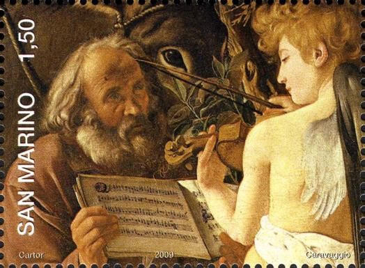 St Joseph and Angel