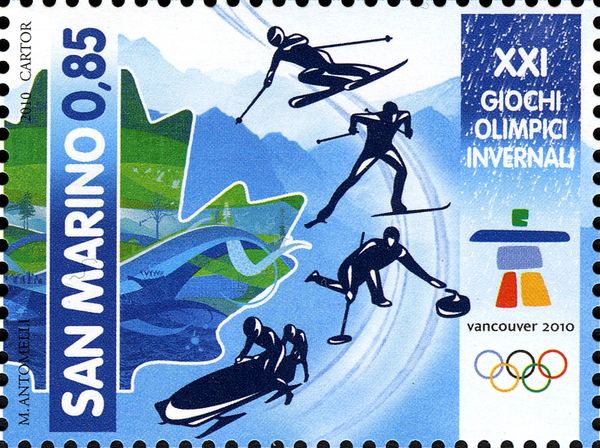 Alpine skiing, cross country skiing, curling, bobsleigh