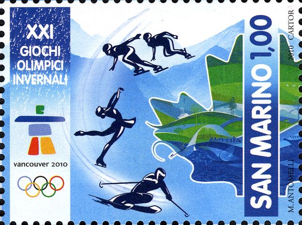 Short track speed skating, figure skating, alpine skiing