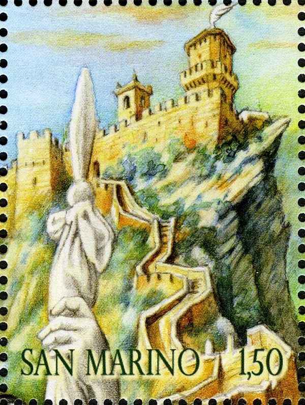 First tower of San Marino