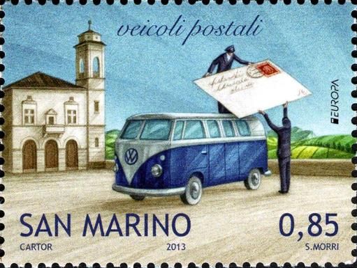 Mail truck Volkswagen years '50