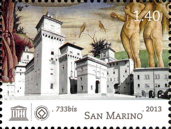 Estense castle in Ferrara