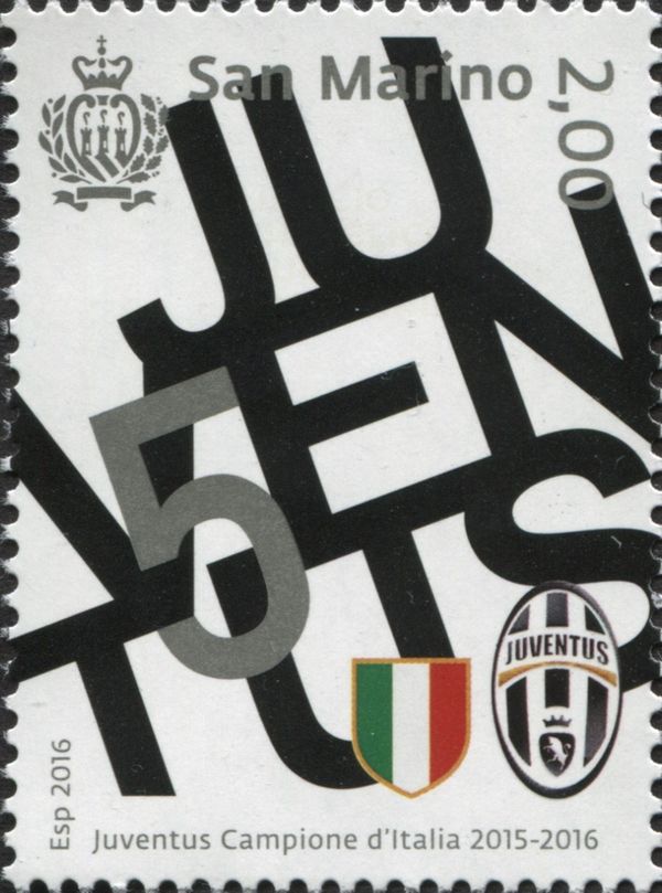 Juventus Italian Champion 2015-2016