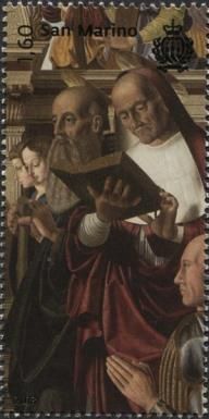 Pala Oliva (detail), Giovanni Santi (с.1435-1494)