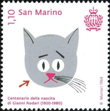 Gianni Rodari(1920-1980),Children's Books Writer, Cat