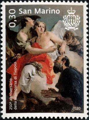 Abraham and the 3 Angels by Giambattista Tiepolo(1696-1770)