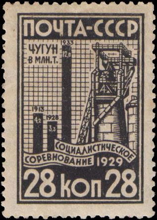 Blast Furnace and Growth Diagram of Iron Smelting by 1933