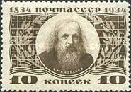 Dmitry I. Mendeleev (1834-1907), Russian Chemist