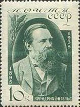 Portrait of Friedrich Engels (1820-1895), Revolutionary