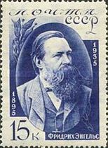 Portrait of Friedrich Engels (1820-1895), Revolutionary