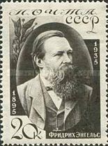 Portrait of Friedrich Engels (1820-1895), Revolutionary