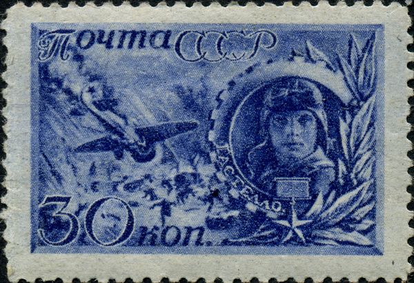 Hero of USSR - Captain Nikolai Gastello (1907-1941)