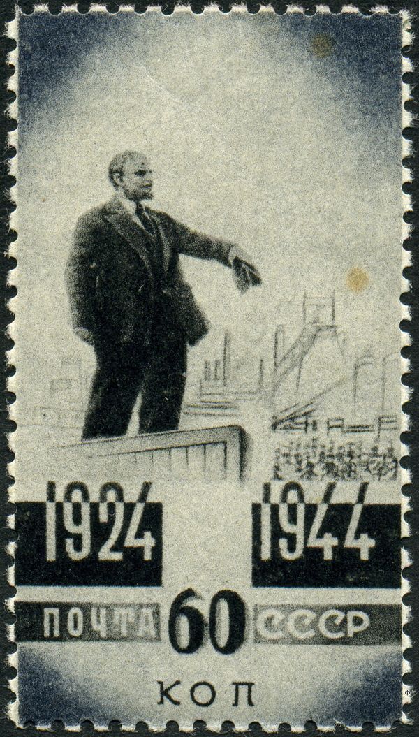 Lenin at a Rally (1919)