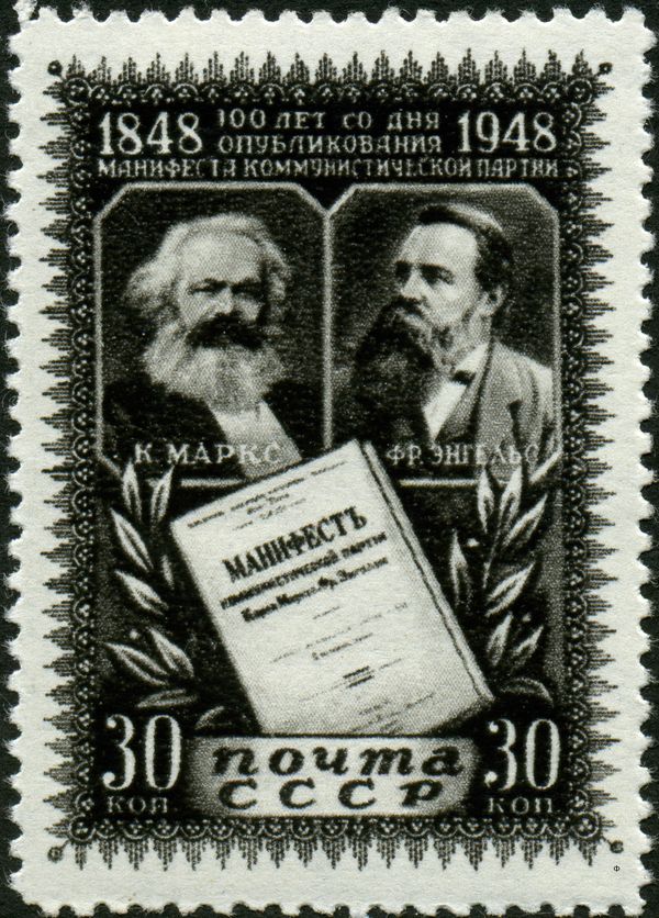 Karl Marx, Friedrich Engels and "The Communist Manifesto"