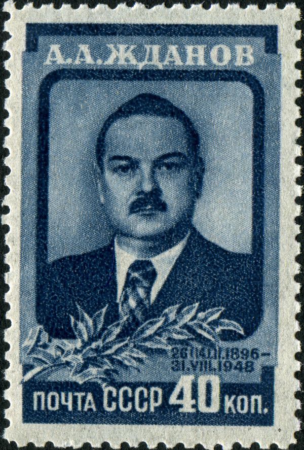 In Memory of A.A. Zhdanov (1896-1948), Soviet statesman