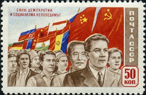 Working People of Socialist Countries Under Their Flags