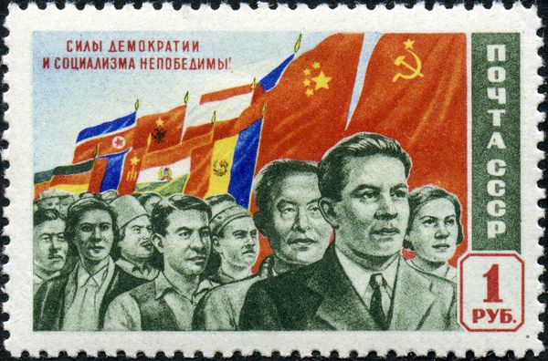 Working People of Socialist Countries Under Their Flags