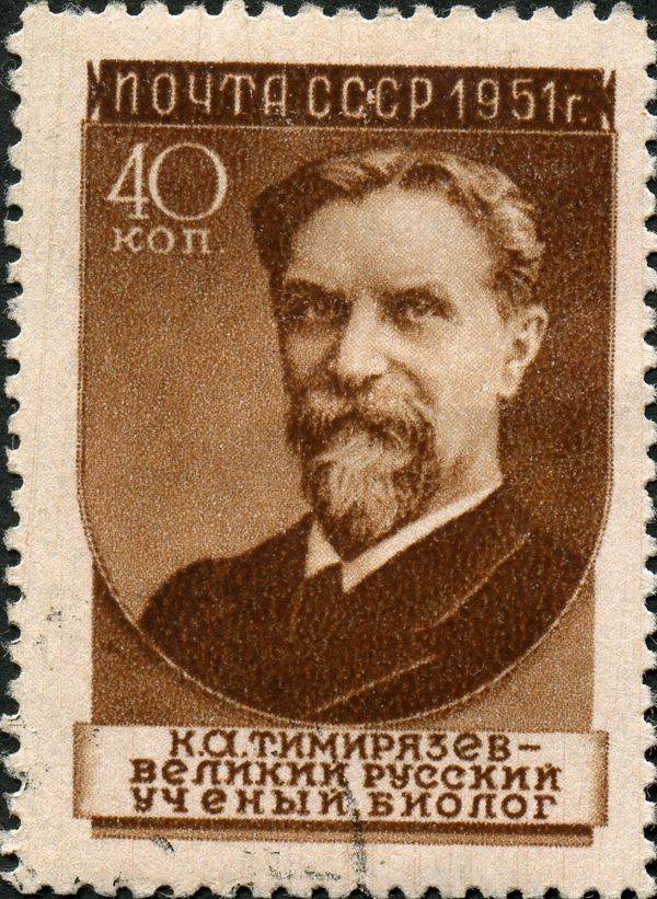 Kliment A. Timiryazev (1843-1920), Russian Biologist