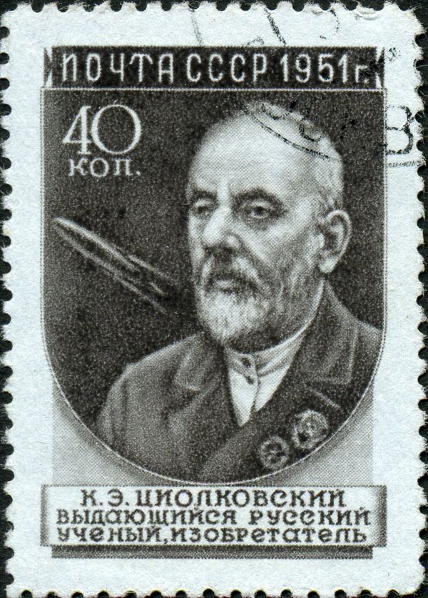 K.E. Tsiolkovsky (1857-1935), Founder of Astronautics