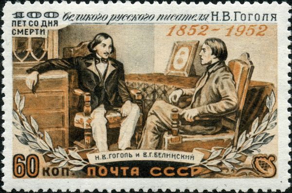 Nikolay Gogol and Literary Critic Vissarion Belinsky