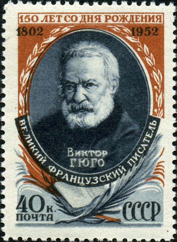 150th Birth Anniversary of Victor Hugo (1802-1885)