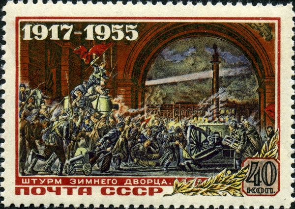 Assault on the Winter Palace, P. Sokolov-Skalya (1939)