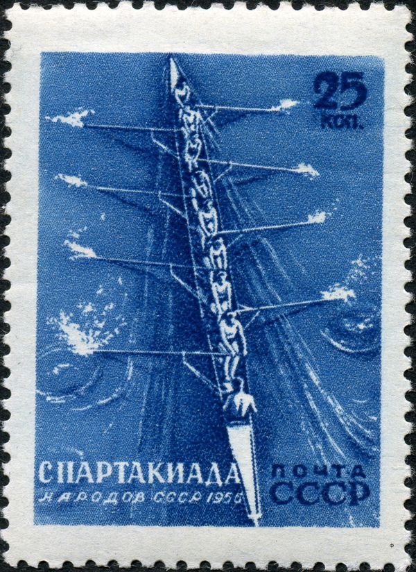 Rowing (A Coxed Eight)