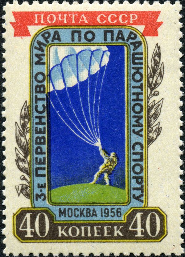 3rd World Parachuting Championship, Moscow, 1956
