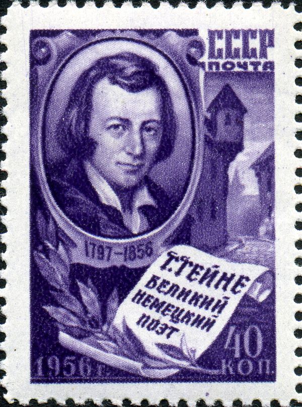 Heinrich Heine (1797-1856), German Poet