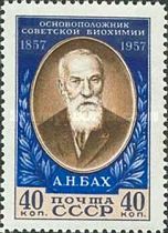 Birth Centenary of A.N. Bach (1857-1946), Biochemist