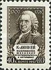 250th Birth Anniversary of Karl von Linne (1707-1778)