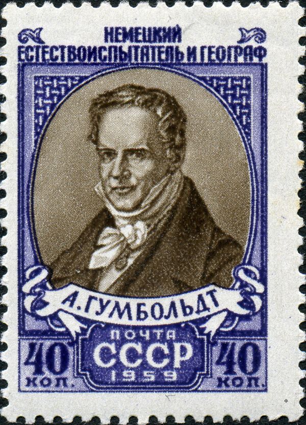 Death Centenary of Alexander von Humboldt (1769-1859)