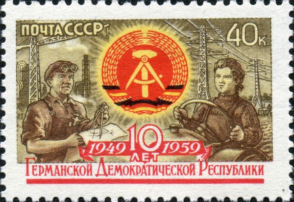 10th Anniversary of German Democratic Republic