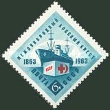 Freighter and Red Cross Cargo