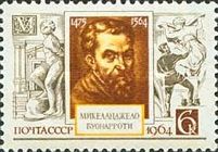 400th Death Anniversary of Michelangelo (1475-1564)