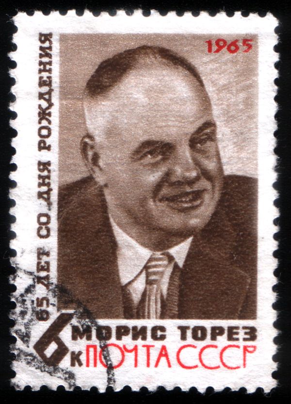 65th Birth Anniversary of Maurice Thorez (1900-1964)