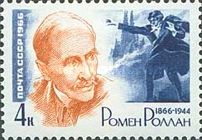 Birth Centenary of Romain Rolland (1866-1944), Writer