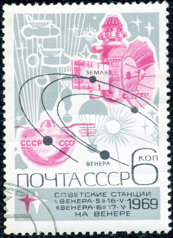 Space Station and Capsule in Orbit