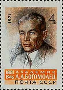 90th Birth Anniversary of A.A. Bogomolets (1881-1946)