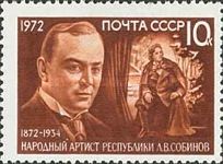 Birth Centenary of L.V. Sobinov (1872-1934)