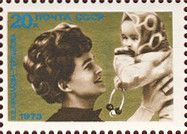 Valentina Tereshkova with Daughter