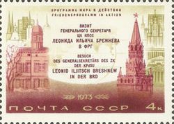 Brezhnev's Visit to Germany